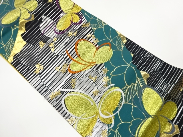 JAPANESE FUKURO OBI / WOVEN BUTTERFLY